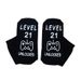 Cotton mid-tube socks casual sports cotton socks game socks sole letter non-slip adhesive socks_vogvips.com