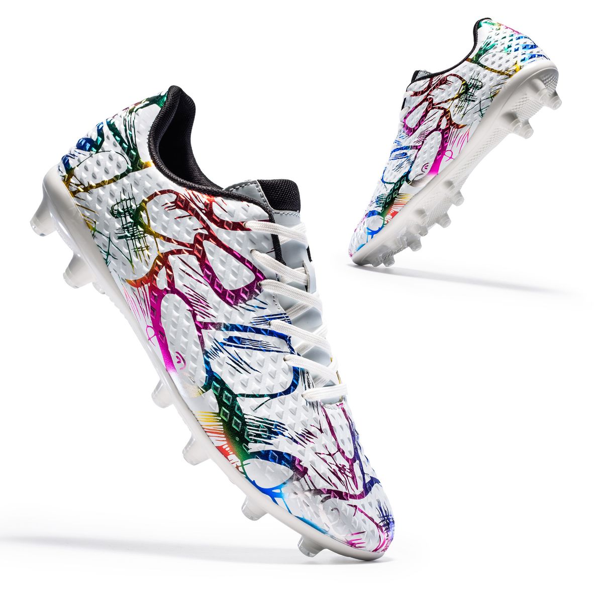 Football shoes tf broken nails low top new professional training shoes for students_vogvips.com