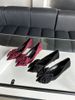 French Pointed Shallow Mouth 2025 New Autumn Bow Thin Heel High Heels, One Foot Work Women's Single Shoes_vogvips.com