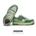 Niche dreadlocks bread shoes men's and women's skateboard shoes thick soled versatile height enhancing casual shoes national trend black shoes_vogvips.com