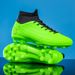 Football Shoes For Boys And Girls Children And Young Students TF Broken Nails AG Long Nails Artificial Turf Leather Foot Training_vogvips.com