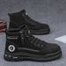 European Warm Series Men's Martin High Top Winter Plush Cotton Shoes British Style Outdoor Hiking Waterproof Non-Slip Work Safety Boots_vogvips.com