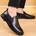 Top Layer Cowhide Business Formal Spring And Autumn New Men's Genuine Leather Middle-Aged Dad Shoes Men_vogvips.com