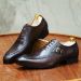 Men's Luxury Leather Dress Shoes Brown/Black Office Business Wedding Formal Lace-Up Pointed Toe Oxford With Buckle_vogvips.com