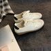Grape Ma Same Academic Style Silver Shoes Retro Versatile Breathable Leather Surface Casual Moral Training Shoes Women's Tide_vogvips.com