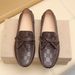 New Men's Genuine Driving Loafers Casual Slip-On Lazy Fashion Summer British Style Leather Shoes_vogvips.com
