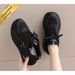 Mesh Breathable Sports Shoes Women 2025 New Spring And Autumn Lightweight Soft Sole White Sneakers For Middle School_vogvips.com