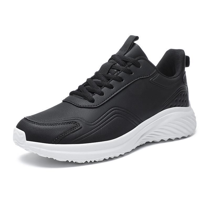 ShoeVault Cross-Border Large Size Leather Cushioned Sports For Men Lightweight Casual Running Autumn Winter Men's Jinjiang Shoes_vogvips.com