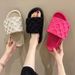Thick Soled Slippers For Women New Velcro Platform Bottom Beach Sandals For Summer Celebrity Fashion Flip Flops_vogvips.com