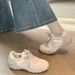 STRIDEO Retro Platform German Training Shoes Women's 2026 New Spring Lace-up Round Head Light Casual Sports Shoes Breathable Forrest Gump Shoes_vogvips.com