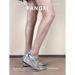 Women's Mary Jane Pumps – French-Inspired Pointed-Toe Platform Heels With Adjustable Buckle Strap In Silver & Classic Colors_vogvips.com
