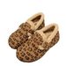 New Large Cotton Mary Jane Hairy Shoes, Worn With Outer Toe Caps_vogvips.com