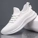 Men's Lightweight Comfortable Flyknit Running Shoes Trendy Casual Breathable Mesh Footwear for Export And Cross-Border Trade_vogvips.com