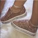 shoes. 2026 Spring And Autumn New Sequin Lace Up Sports For Large Women's Shoes_vogvips.com