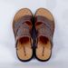 Euro Step First Layer Cowhide Adjustable Men's Sandals Non-Slip Wear-Resistant Dad Beach Shoes Casual Outdoor Wear_vogvips.com