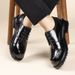 New men's business casual leather shoes leather thick soled formal men's shoes_vogvips.com