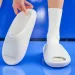 Women's Slides Couple Ultra Light Trendy Thick Bottom Cloud Slippers Summer Outdoor Sandals Non Slip Solid Slide_vogvips.com