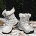 2025 New Outdoor Travel Sports Large Size Snow For Women Winter Fleece-Lined Warm Mid-Calf Women's Boots Skiing Hiking_vogvips.com