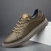 Two-layer Cowhide Men's Shoes Men's Sot-soled Leather Casual Leather Shoes Board Shoes Men's One-pedal Large Size Breathable_vogvips.com