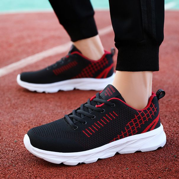 Men's Casual Breathable Spring Running Shoes, Men's Mesh Sports Shoes_vogvips.com