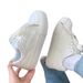 Sneakers 2026 New Fashion Niche Design Patchwork Cat Retro Versatile White Thick Sole Non-Slip Women's Shoes_vogvips.com