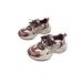 2025 Spring New Genuine Leather Thick-Soled Dad Shoes For Women, Slimming, Versatile, Breathable Mesh, Height-Increasing_vogvips.com