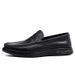 2025 Four Seasons Head Breathable Fashion Bean Men's Genuine Casual Business Leather Shoes_vogvips.com