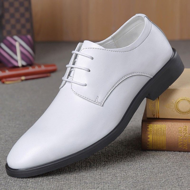 Men Oxford Suede Slip-On Wedding Party Footwear_vogvips.com
