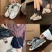 Grape Mom Studiolee Height Increase 4Cm~ Color-Block Double Shoelace Thick-Soled Casual Sports Dad Shoes For Women_vogvips.com