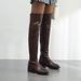 Winter New British Style Trendy Long Martin Warm Cotton Casual Military Boots Women's Shoes_vogvips.com