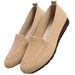 Women's Spring/Summer Old Cloth Shoes Breathable Flyknit Mesh Non-Slip Flat Low Cut Single Shoe For Middle-Aged And Elderly Mothers_vogvips.com