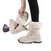 Manufacturer Wholesale Winter Snow Boots For Women's Outdoor Climbing, Cold Proof, Anti Slip, Thick And Warm High Top Cotton Shoes_vogvips.com