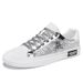 Men's Rhinestone Sneakers Trendy Skull Casual Fashion Sports Shoes for Students Niche Spirit Guy Social Board_vogvips.com