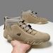 Couple Casual Leather Boots Four Seasons Men Women Plus Size Outdoor Sport Soft Sole Shoe Fashion Anti Slip Large Size M_vogvips.com
