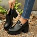 Women's British Style High Heeled Shoes Deep Cut Design Plus Size Professional Leather Autumn New Style_vogvips.com