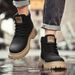 New Leather Spring Men's Shoes High-top Men's Heightening Tooling Martin Boots_vogvips.com
