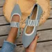 Damen Ballerinas Freizeit Schuhe Low Heel Barfuß Elegante Frau Turnschuhe Socofy Bequeme Spitze Zehen Auf Angebot_vogvips.com
