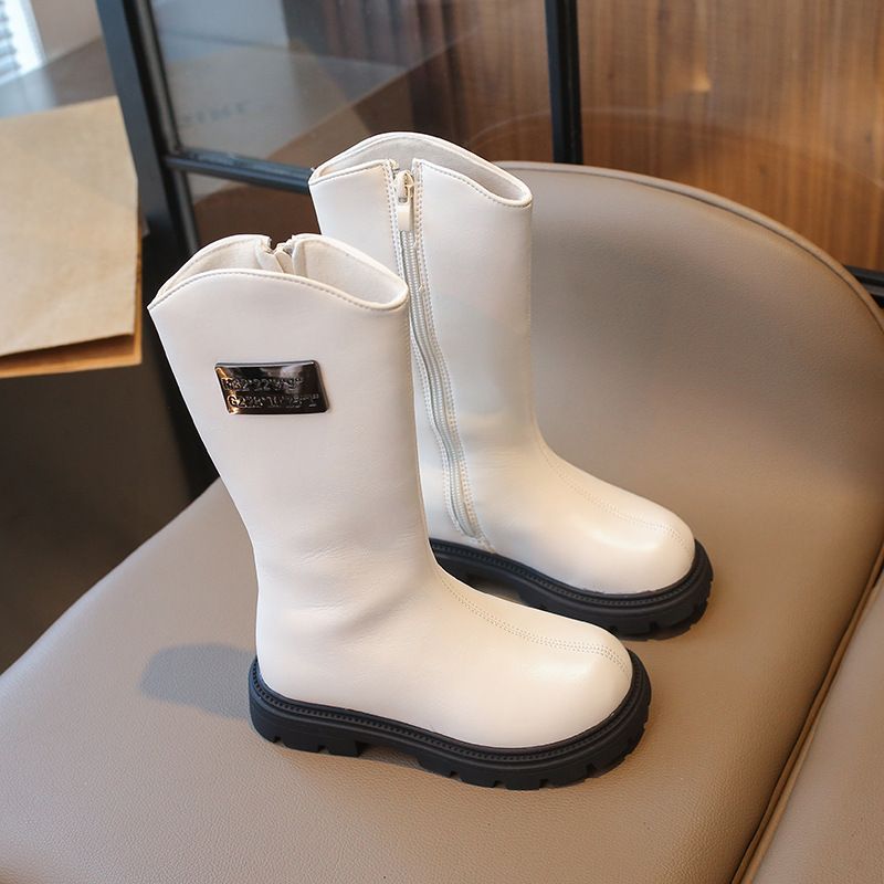 Kids' Shoes Girls High Boots Autumn And Winter Children's Fashion Boots Girls Fashion Princess Style Long Boots_vogvips.com