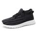 Men's New Sports Flying Woven Socks, Men's Casual Running Shoes, Fluorescent Popcorn Couple Shoes_vogvips.com