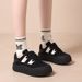 Small Group Thick Soled Board Versatile Women's Bread Sh, New Autumn And Winter German Training Casual Sports_vogvips.com
