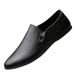 Men's Shoes Pattern Leather Shoes Casual Shoes Single Shoes Lazy Hole Driving Loafers Men_vogvips.com