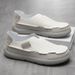 plus-size Summer Breathable Loafers, Hollow Slip-on Soft-soled Men's Shoes, Comfortable And Versatile_vogvips.com