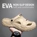 EVA Sandals Men In Summer, Thick Soft Soled Outdoor Wear, Beach For Casual Sports, And Perforated Shoes_vogvips.com