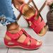 Thick-soled Plus-size Sandals 2026 New Solid Color Cross-stitched Wedge Beach Women's Slippers_vogvips.com