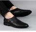 First Layer Soft Sole Soft Leather Shallow Mouth Foot Cover Men's Shoes Men's Casual Single Shoes_vogvips.com