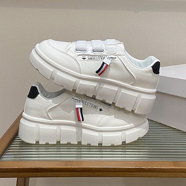 Little White Shoes Female And Female Students Leisure Sports Versatile Board Shoes Street Shooting_vogvips.com