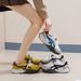 INS Korean Style Dad For Women 2025 Spring New Breathable Student Sneakers Height Increasing Women's Casual Shoes_vogvips.com