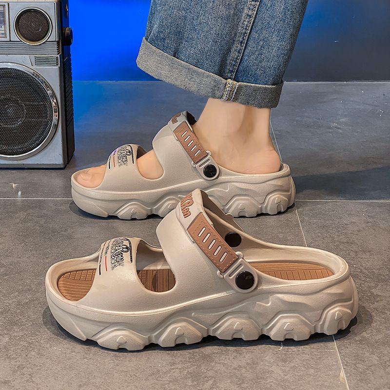 Men's Summer New Sports Slippers For Both Driving Outdoor Wear, With A Sense Of Stepping On Feces, Anti Slip And_vogvips.com