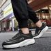 Hot 2025 High-quality Spring And Summer Lace-up Men's Large-sized Sports Lightweight Outdoor Woven Breathable Running Shoes_vogvips.com