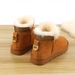 Winter New Genuine Leather Plush And Thick Cotton Shoes With Integrated Leather And Fur Anti Slip Boots_vogvips.com